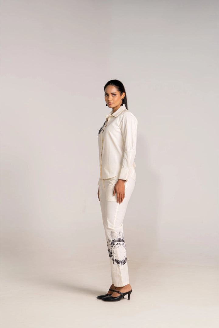 Halftone Ecru coord set