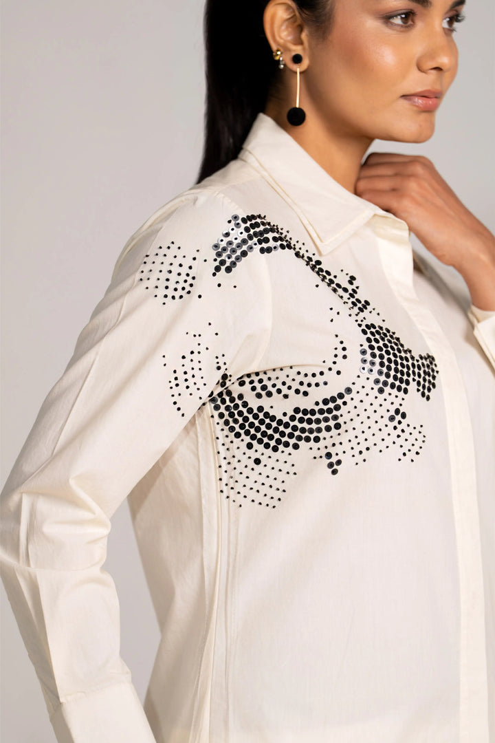 Halftone Ecru coord set