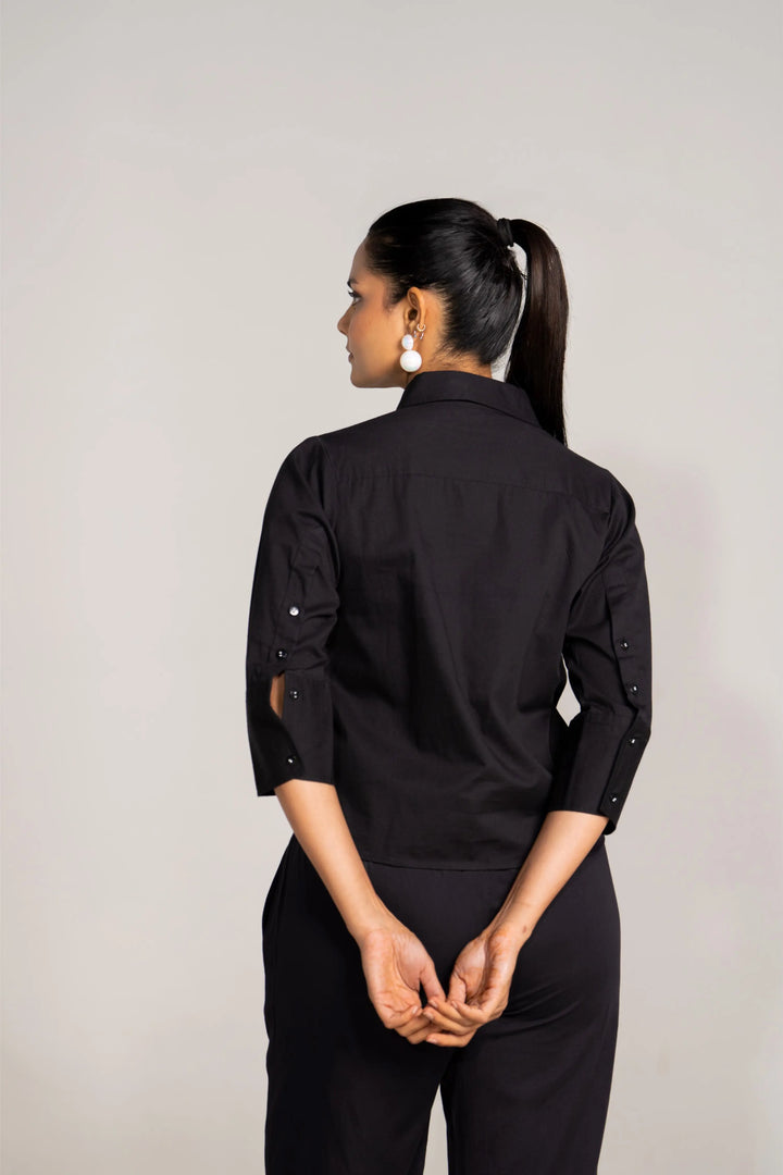 3D Bird Black shirt