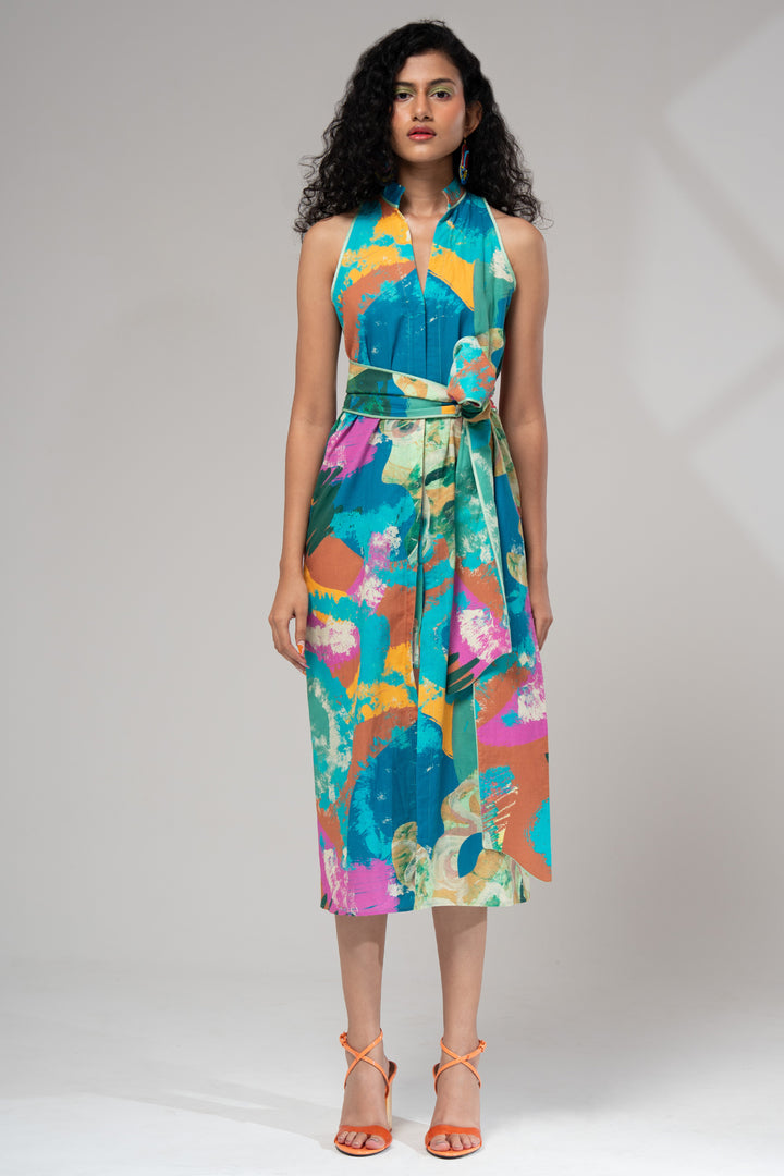 Bay Tie Up Dress
