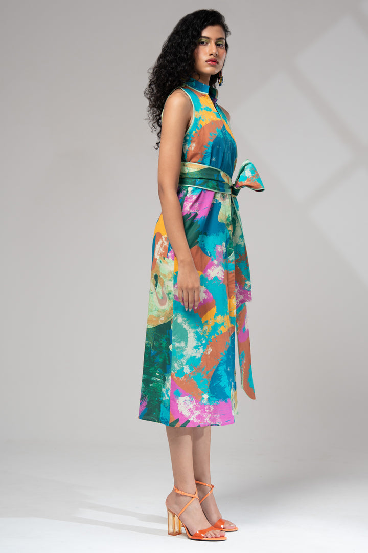 Bay Tie Up Dress