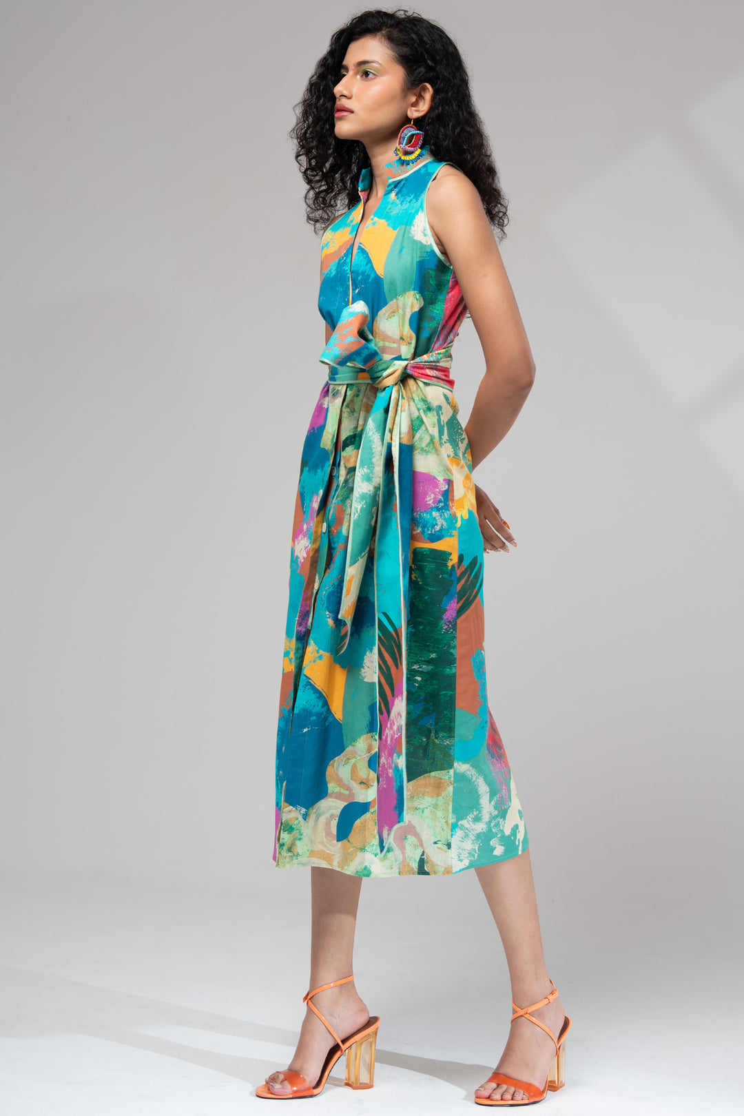 Bay Tie Up Dress