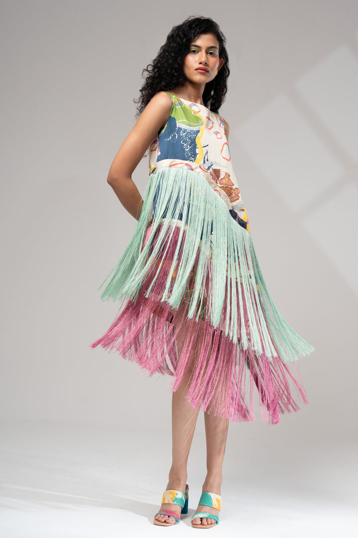 Milo Fringe Dress