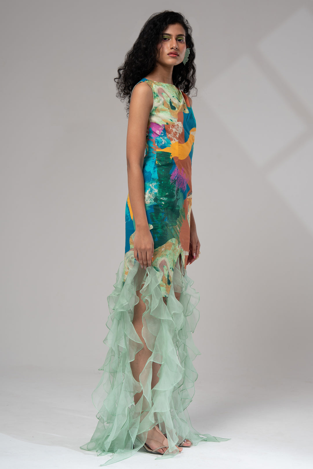 Bay Ruffled Dress