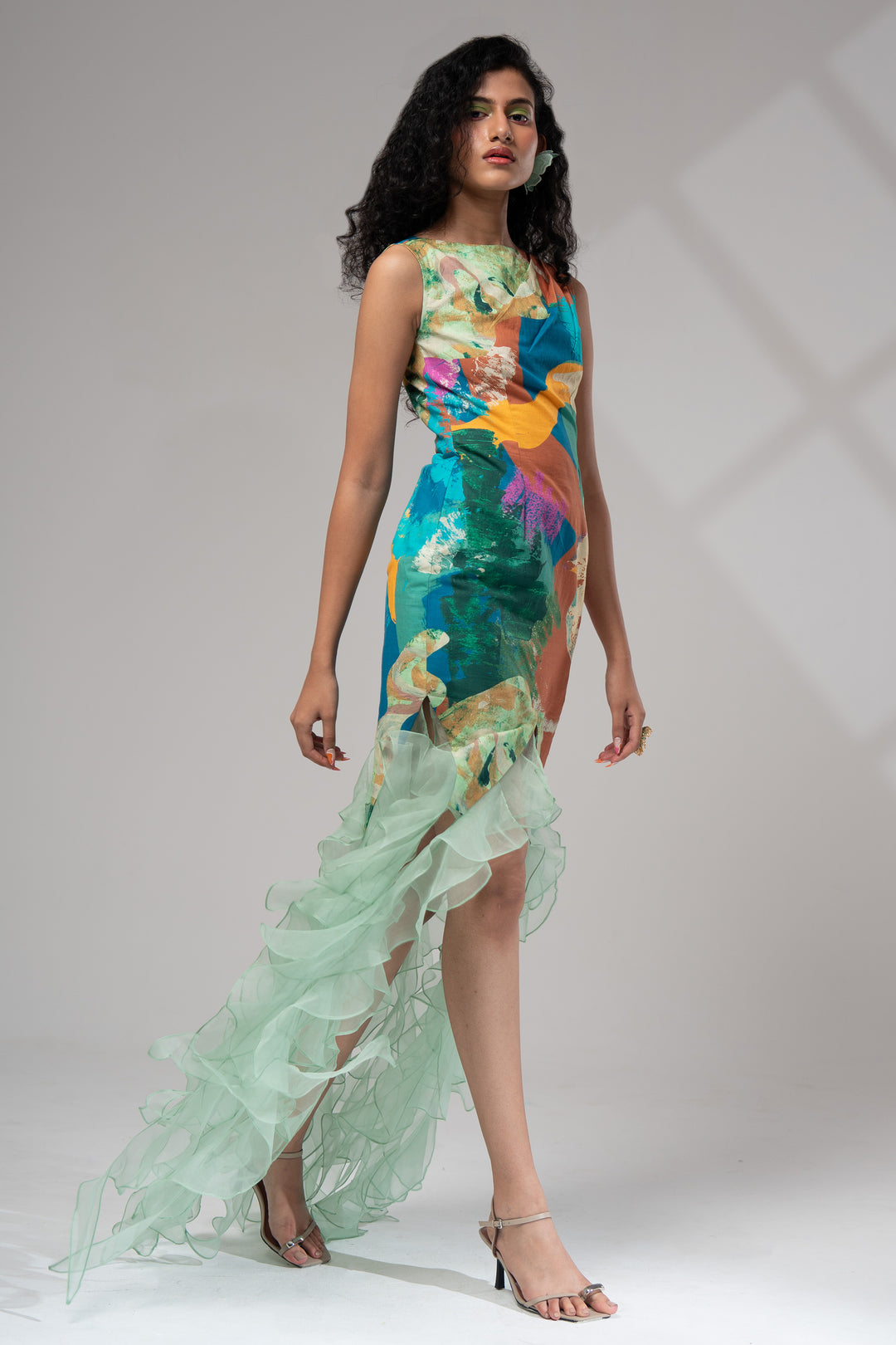 Bay Ruffled Dress