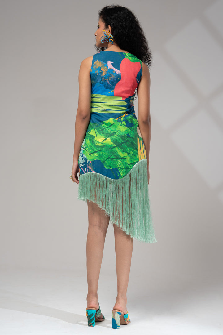 Ciel Pleated Dress