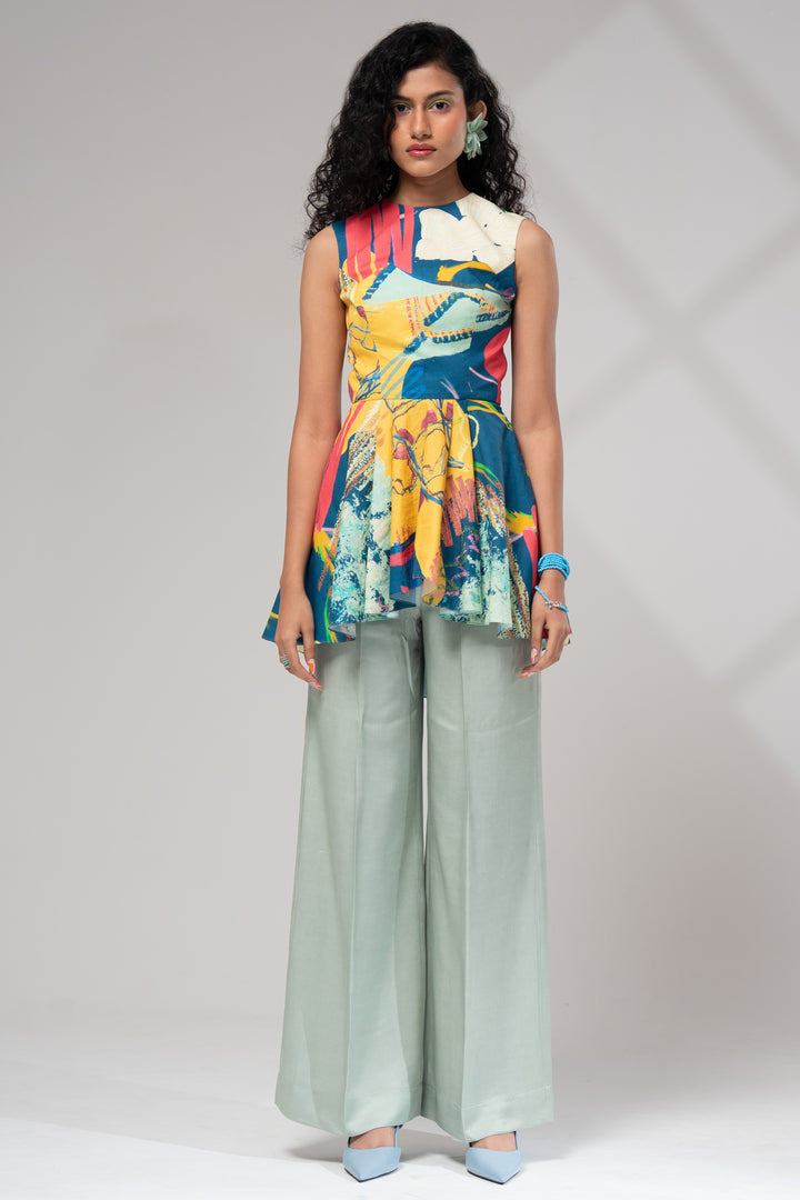Ciel Peplum Top