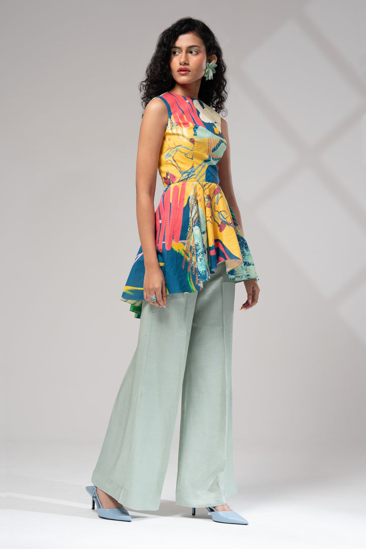 Ciel Peplum Top
