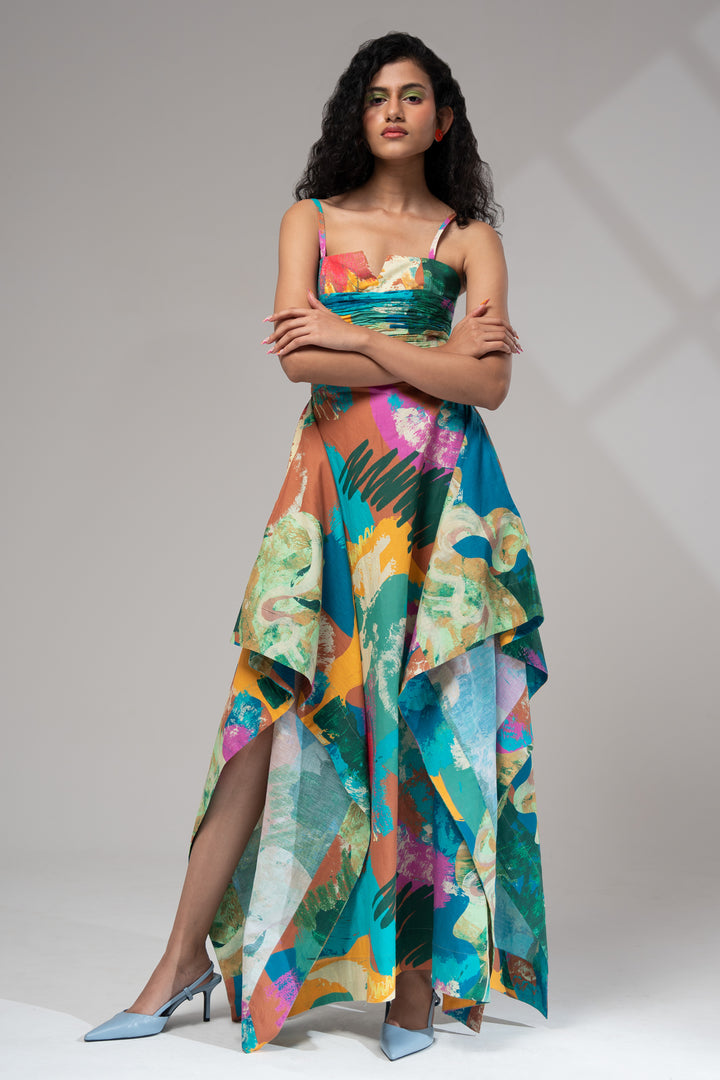 Bay Asymmetrical Maxi