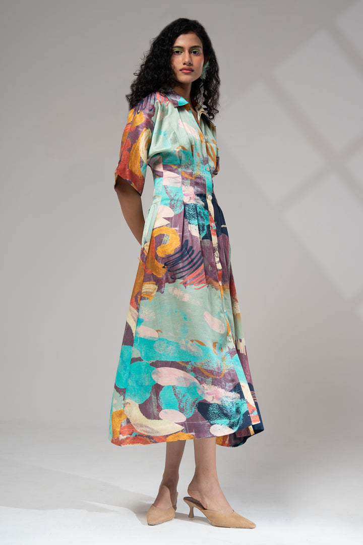 Cayo Ruched Dress