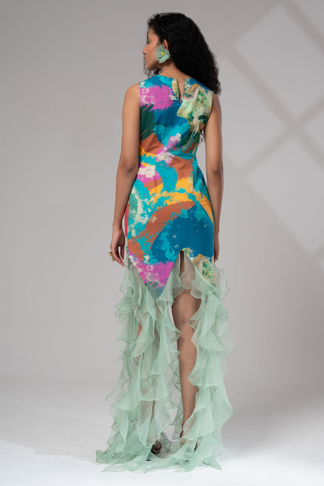 Bay Ruffled Dress