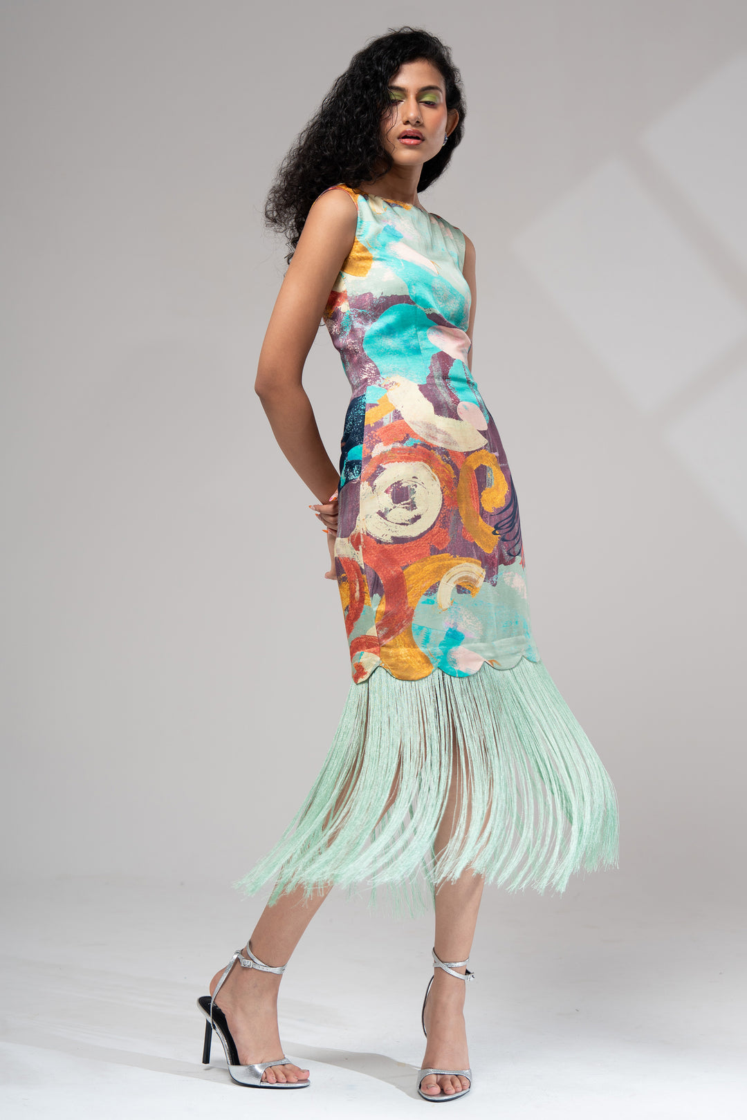 Riva Fringe Dress