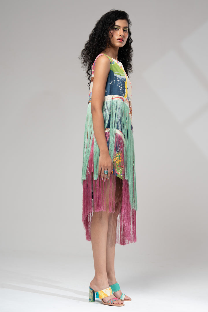 Milo Fringe Dress