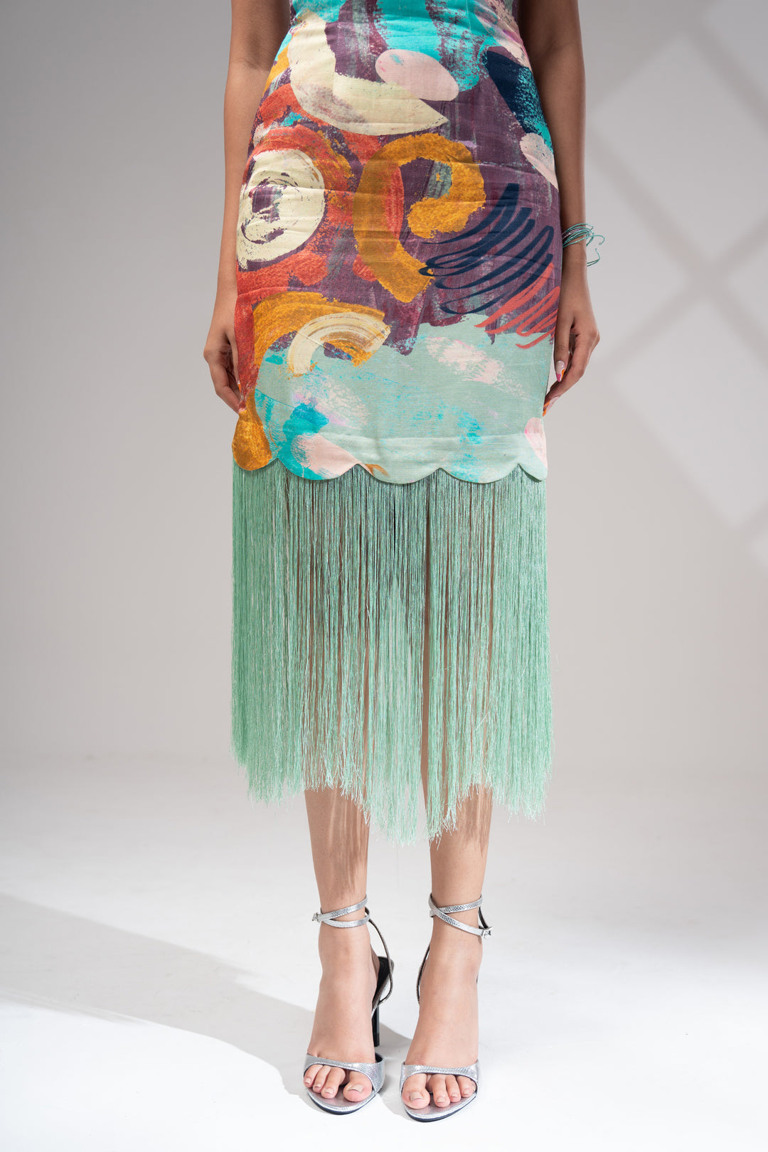 Riva Fringe Dress