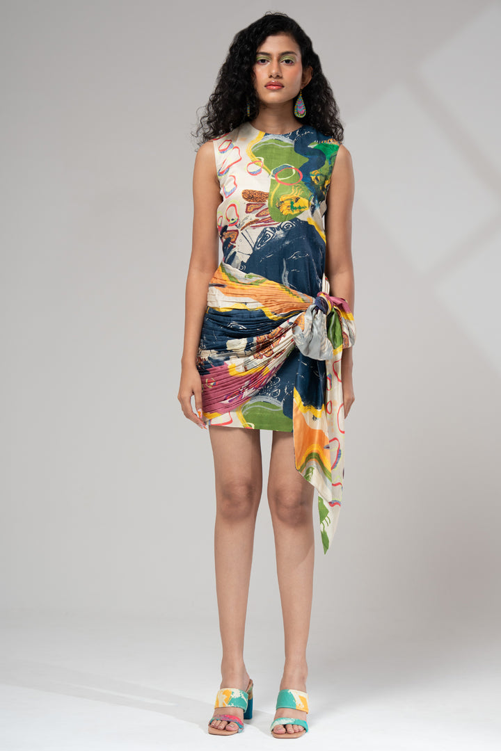 Milo Tie Up Dress