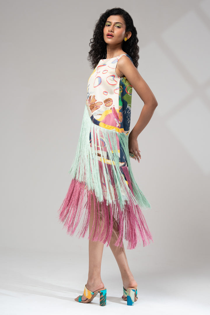 Milo Fringe Dress
