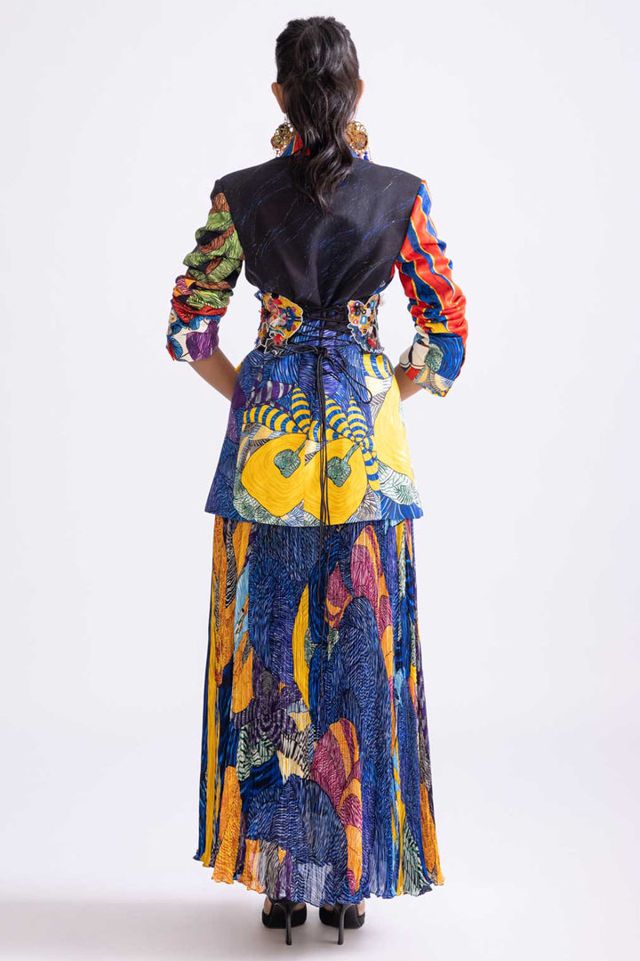 Evie Blazer, Monica Skirt & Sila Corset Belt