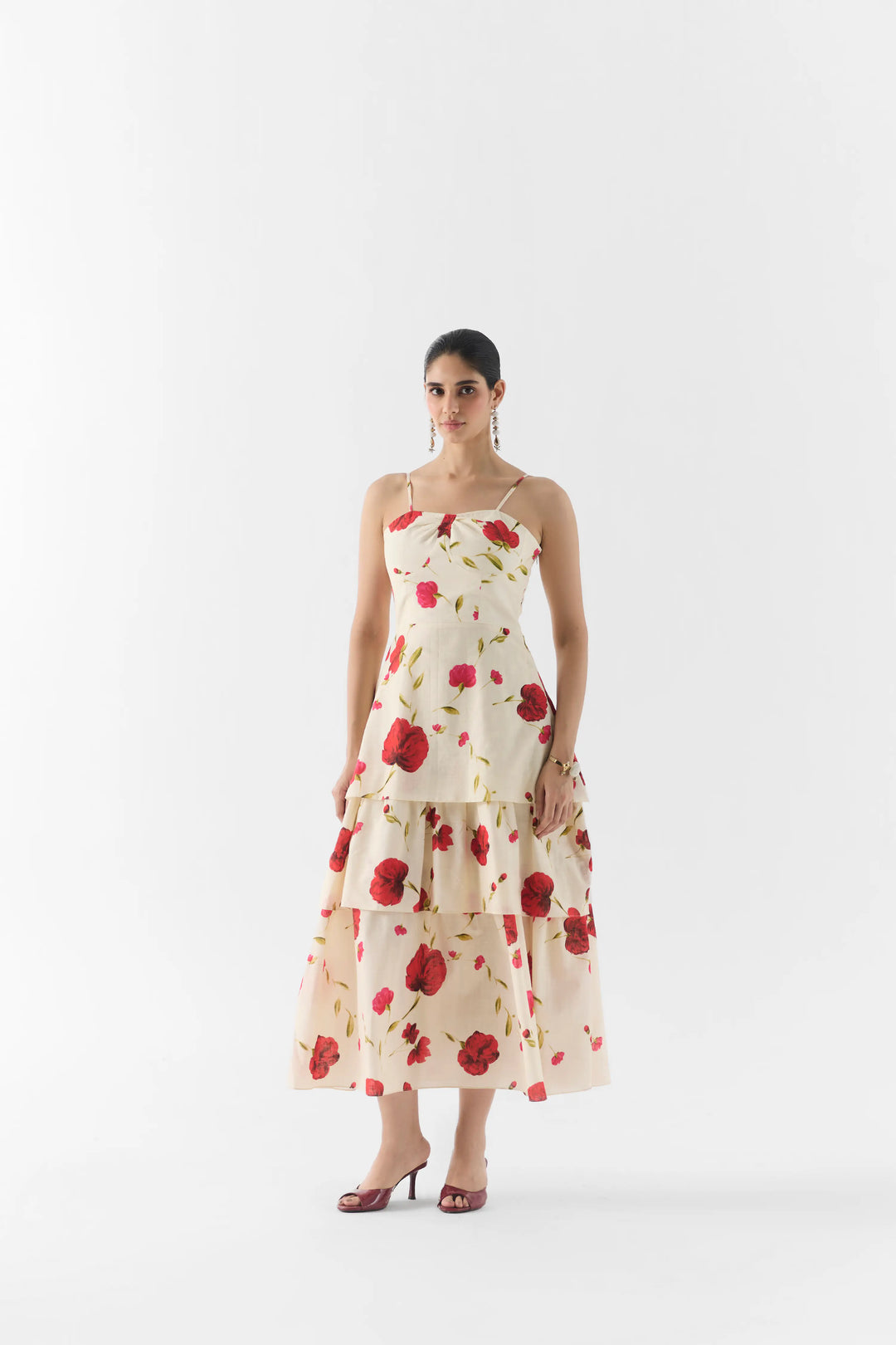Sisley Rose Bustier Dress