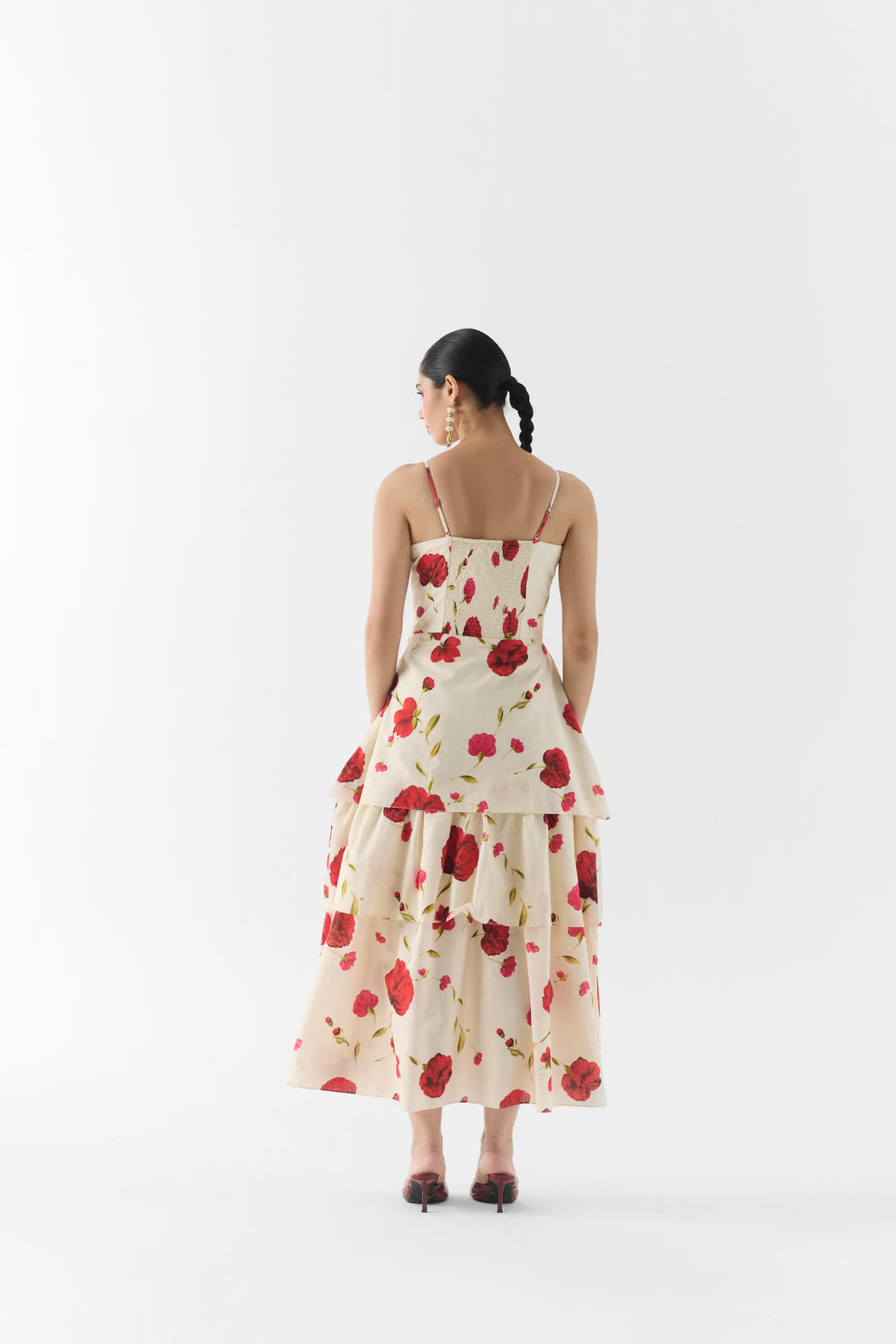 Sisley Rose Bustier Dress