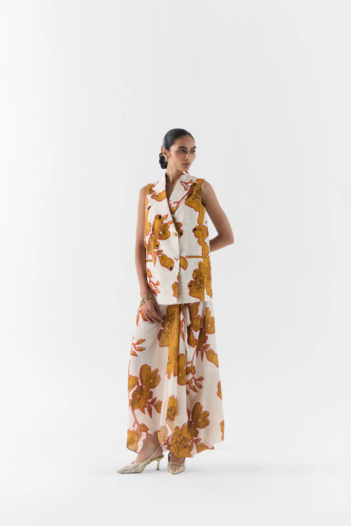 Elara Blazer & Knot Skirt Co-Ord
