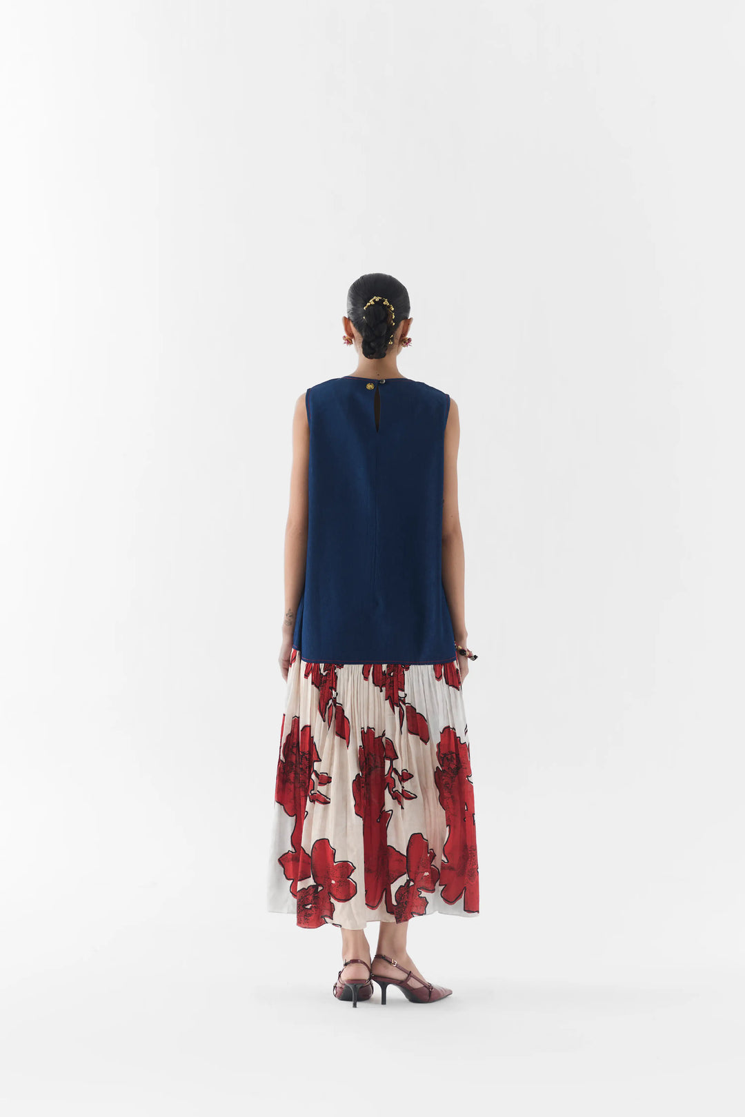 Rosalie Denim A-Line Dress
