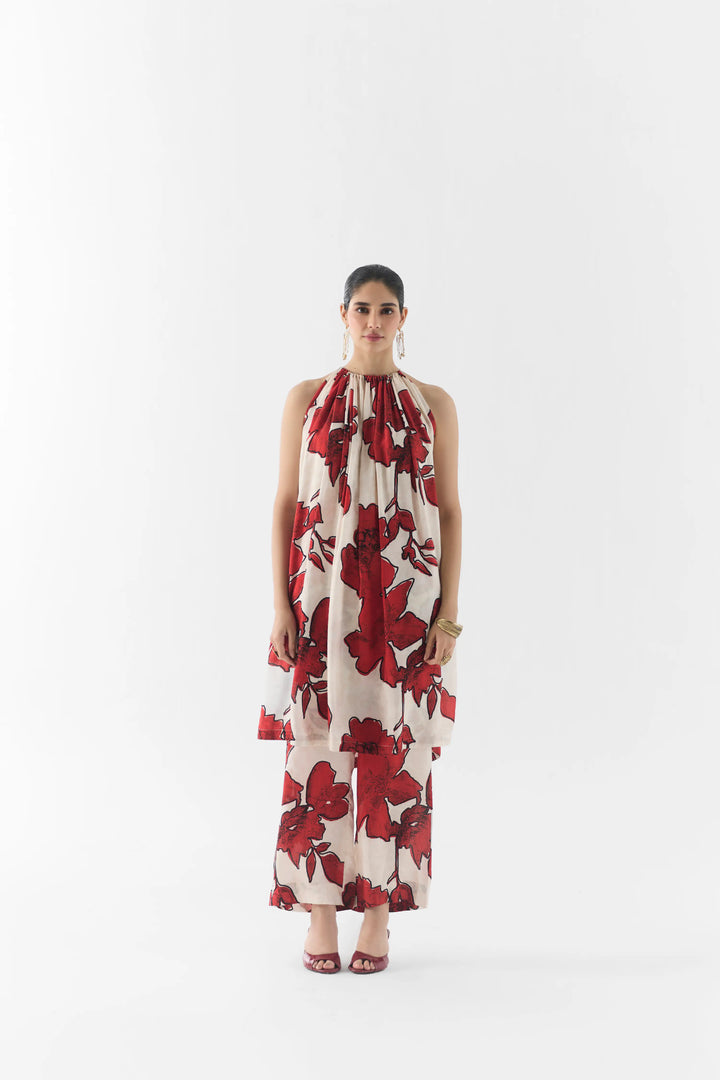 Rosalie Halter Kurta & Pants