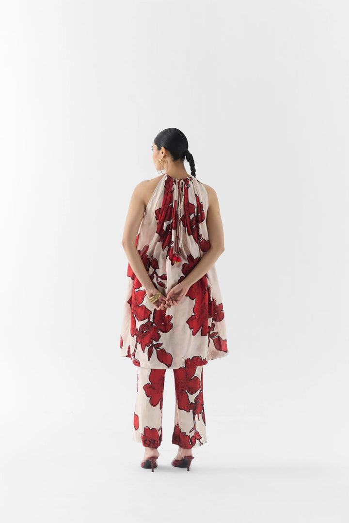 Rosalie Halter Kurta & Pants