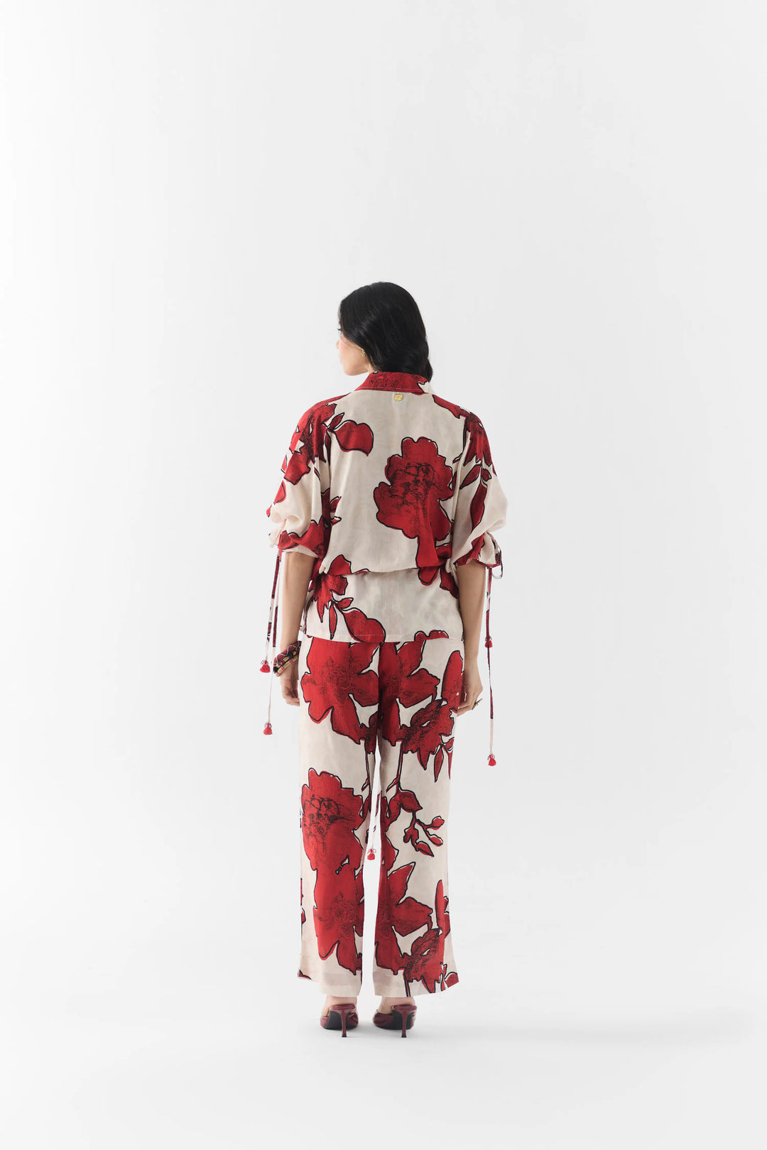 Rosalie Drawstring Shirt & Trousers Co-Ord
