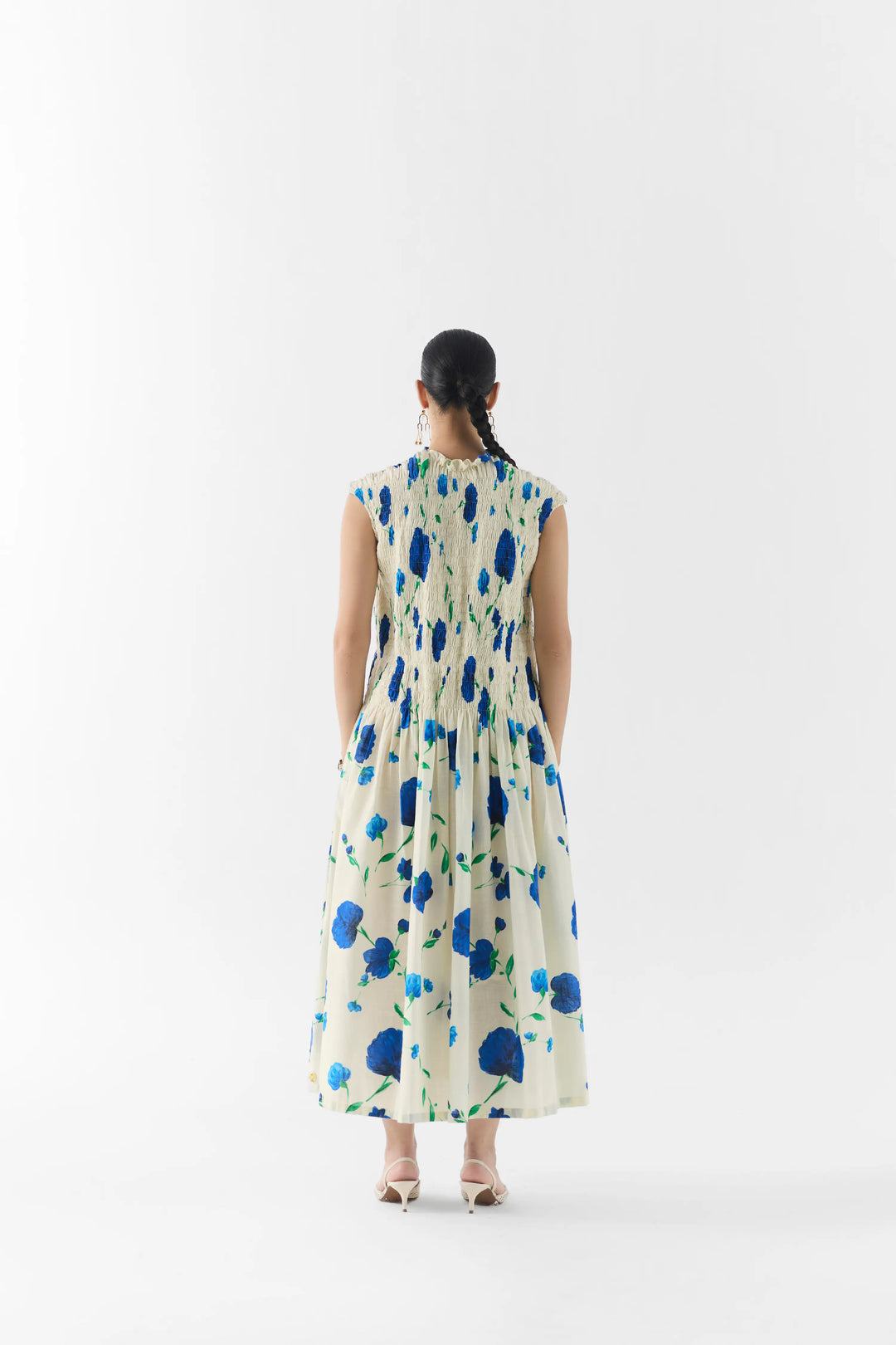 Moss Rose Ruching Dress
