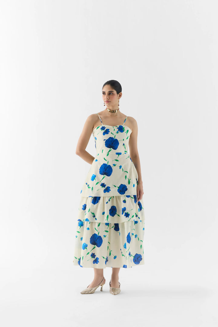 Moss Rose Bustier Dress