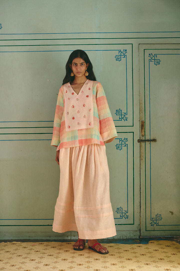 Ami Embroidered Co-ord Set