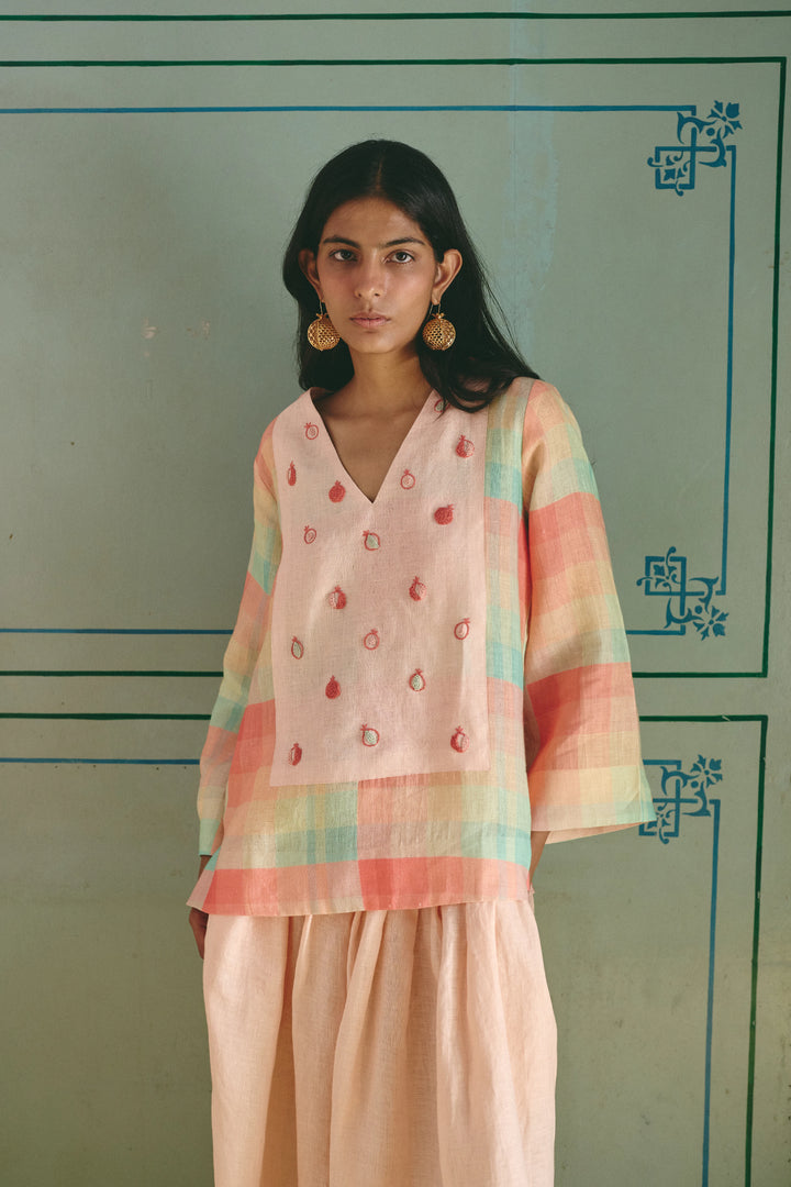 Ami Embroidered Co-ord Set