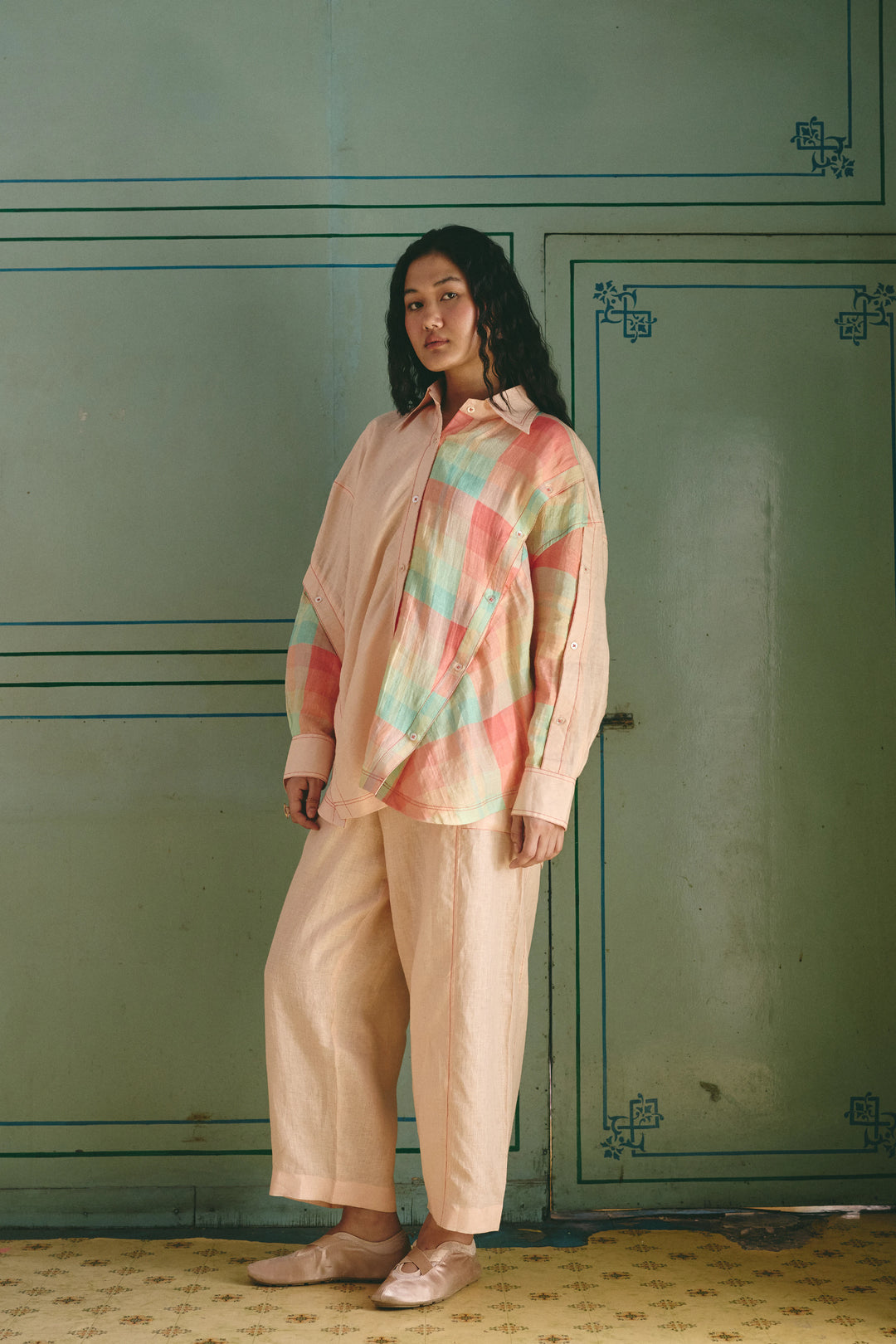 Kelly Bias Panelled Co-ord Set