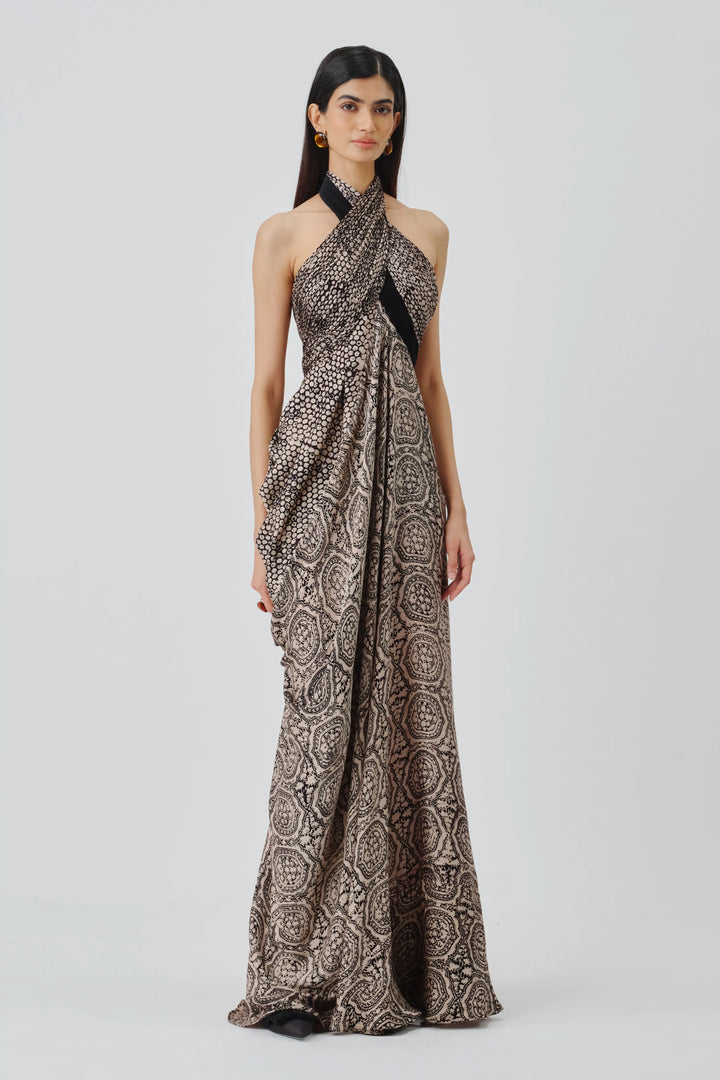 Aveline Halter Gown
