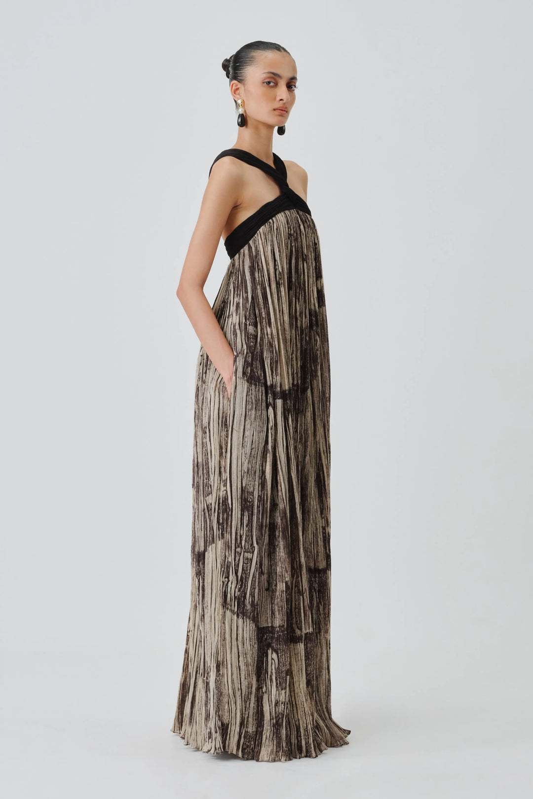 Dusk mulmul dress