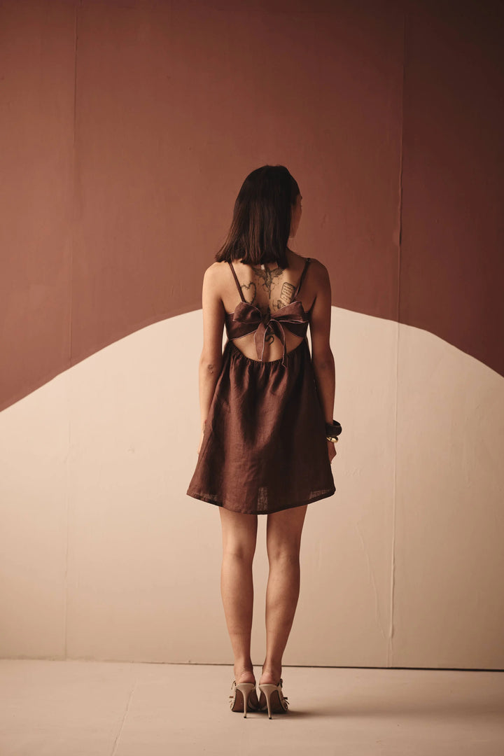 Zoe Tie-Up Dress