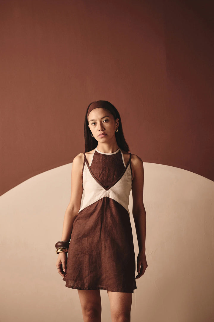 Zoe Tie-Up Dress