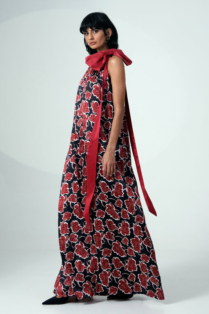 BOKA - BOW MAXI DRESS
