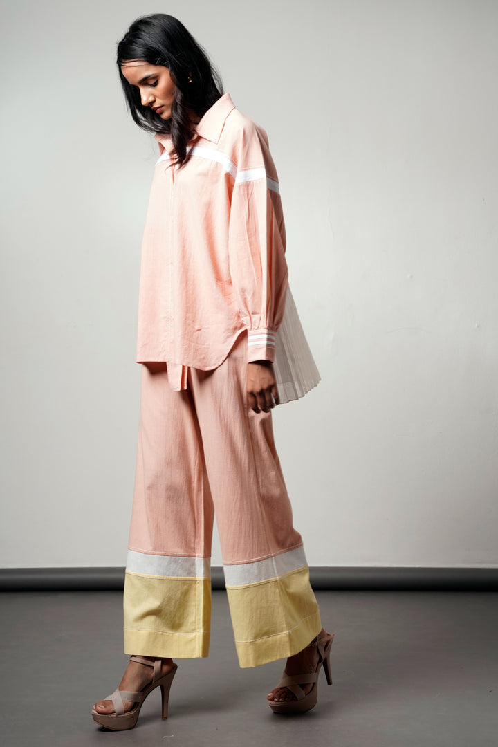 Bellona Set - The Fluted Shirt + Pants