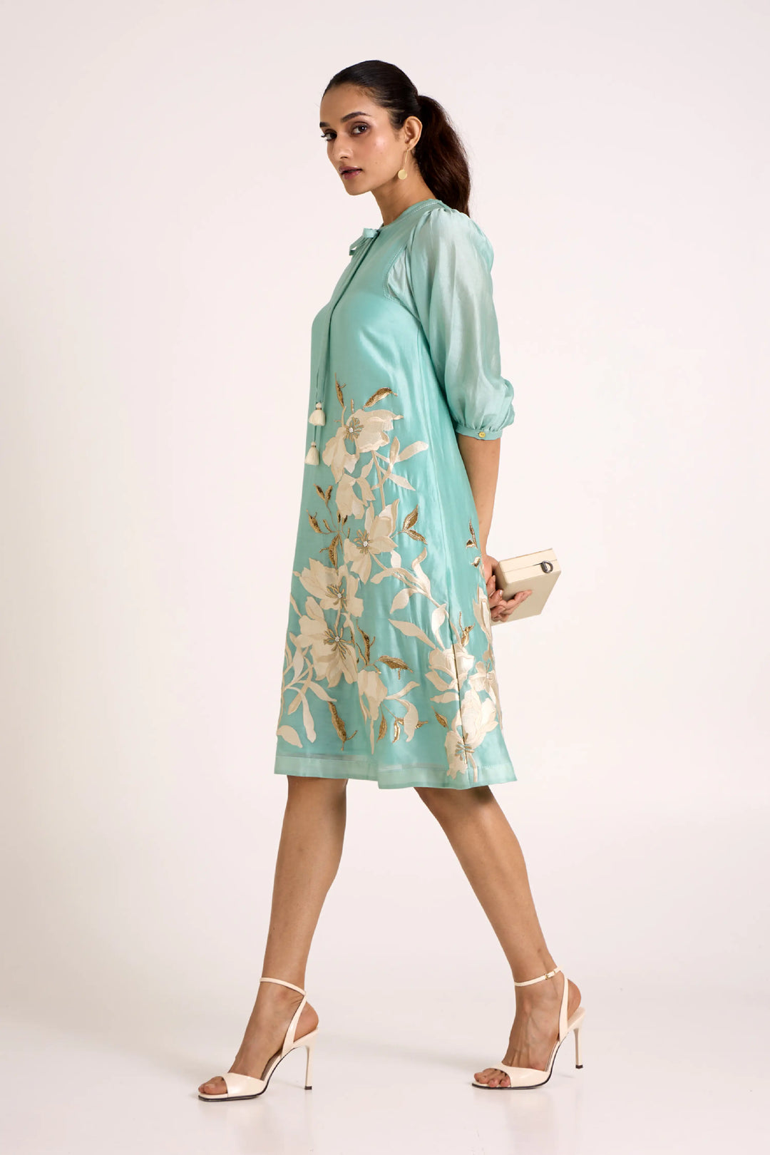 Aqua Vinny Midi Dress