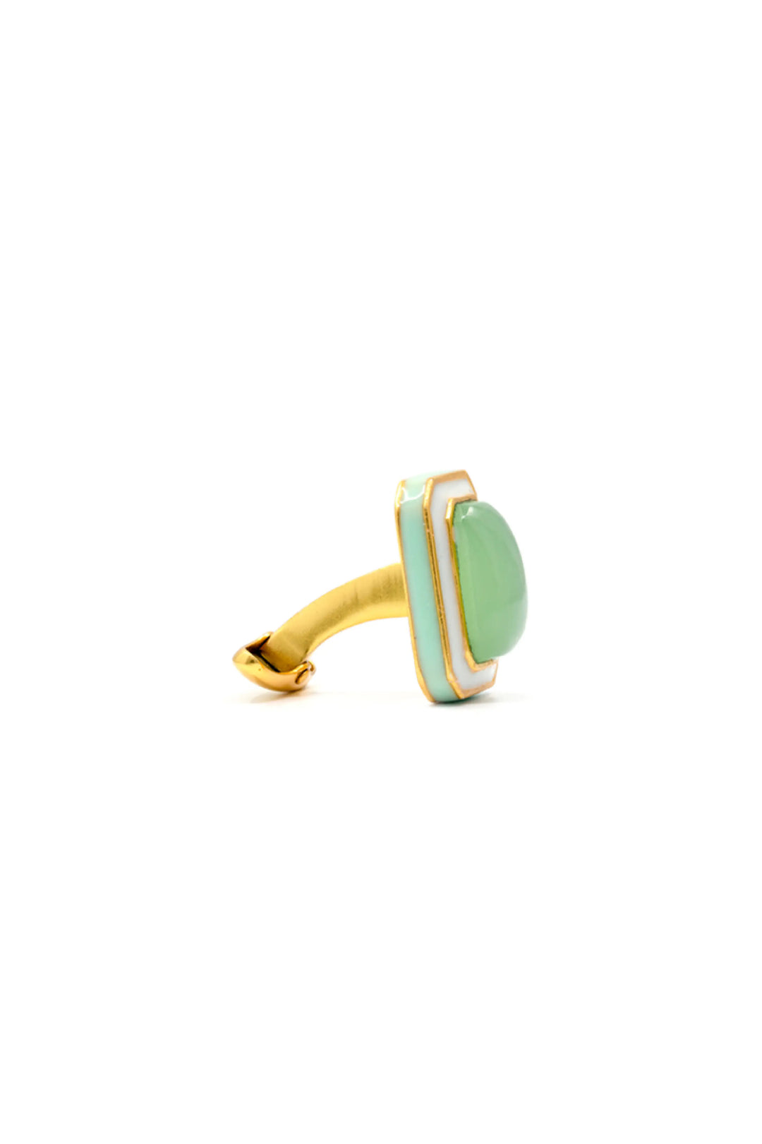 Foggy Green Tranquil Vitamin Sea Cufflinks