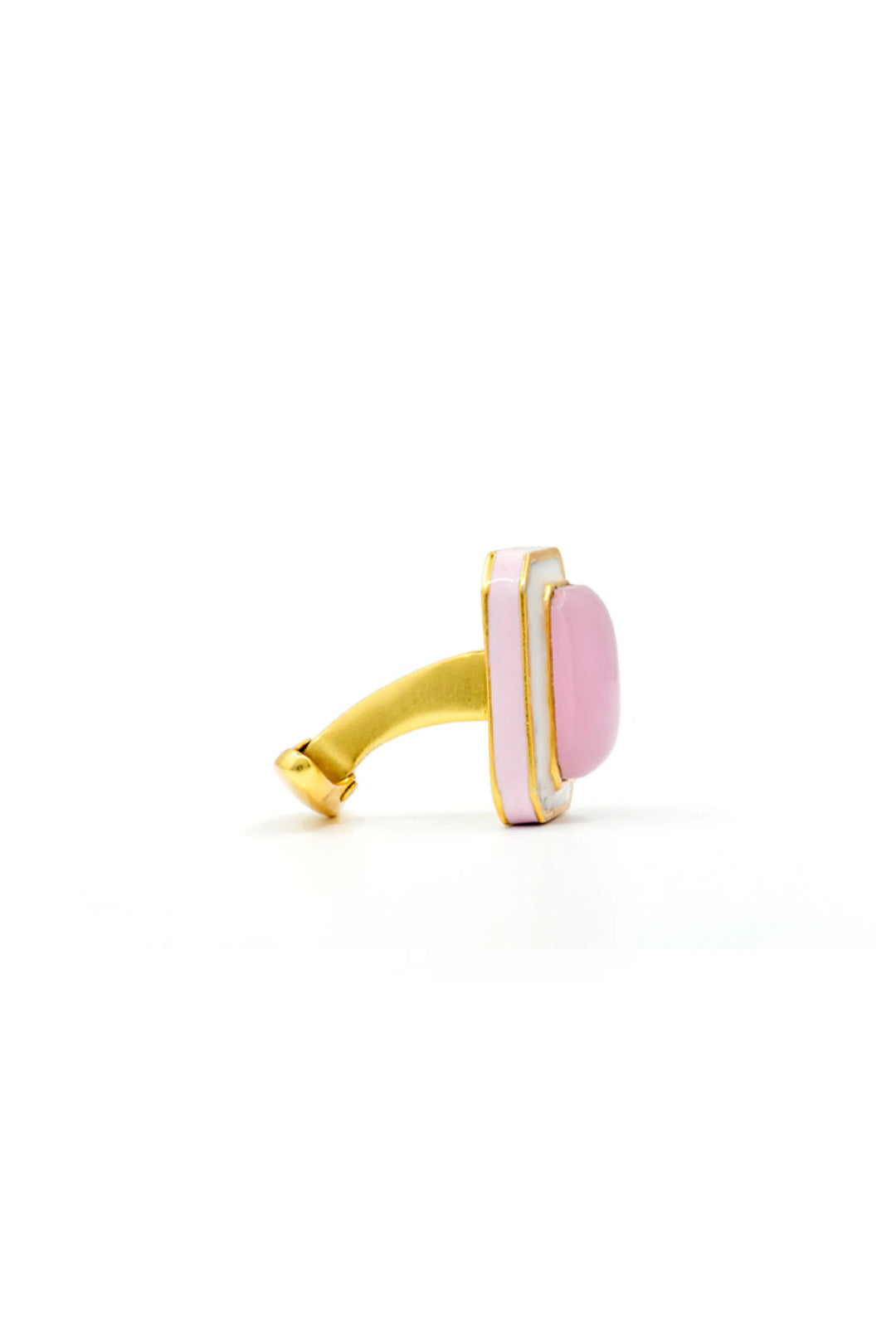 Cloudy Pink Tranquil Vitamin Sea Cufflinks