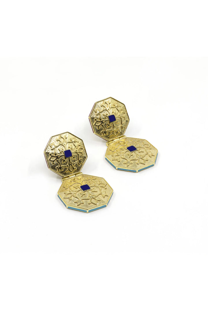 Goonj Surlio Earrings - Gold Plated