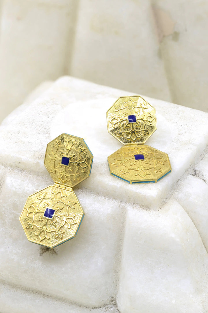Goonj Surlio Earrings - Gold Plated