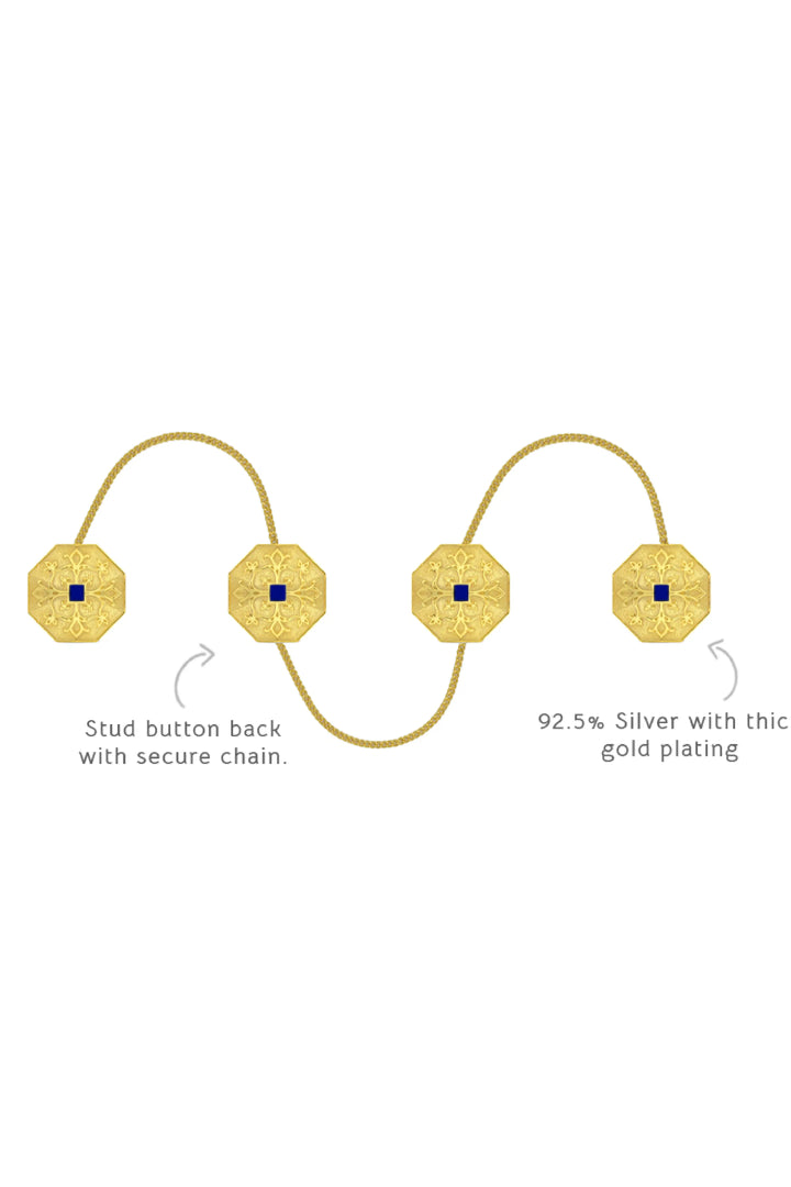 Golden Goonj Isar Kurta Buttons
