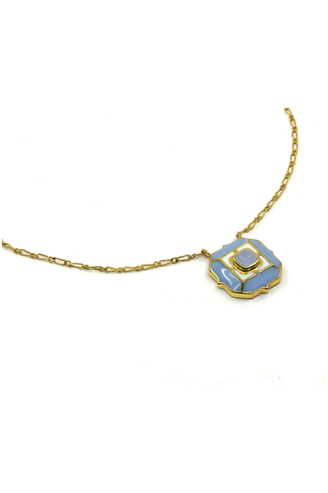Tranquil Song of Summer Neckchain – Ripple Blue