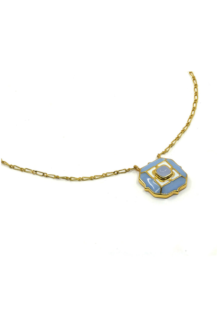 Tranquil Song of Summer Neckchain – Ripple Blue