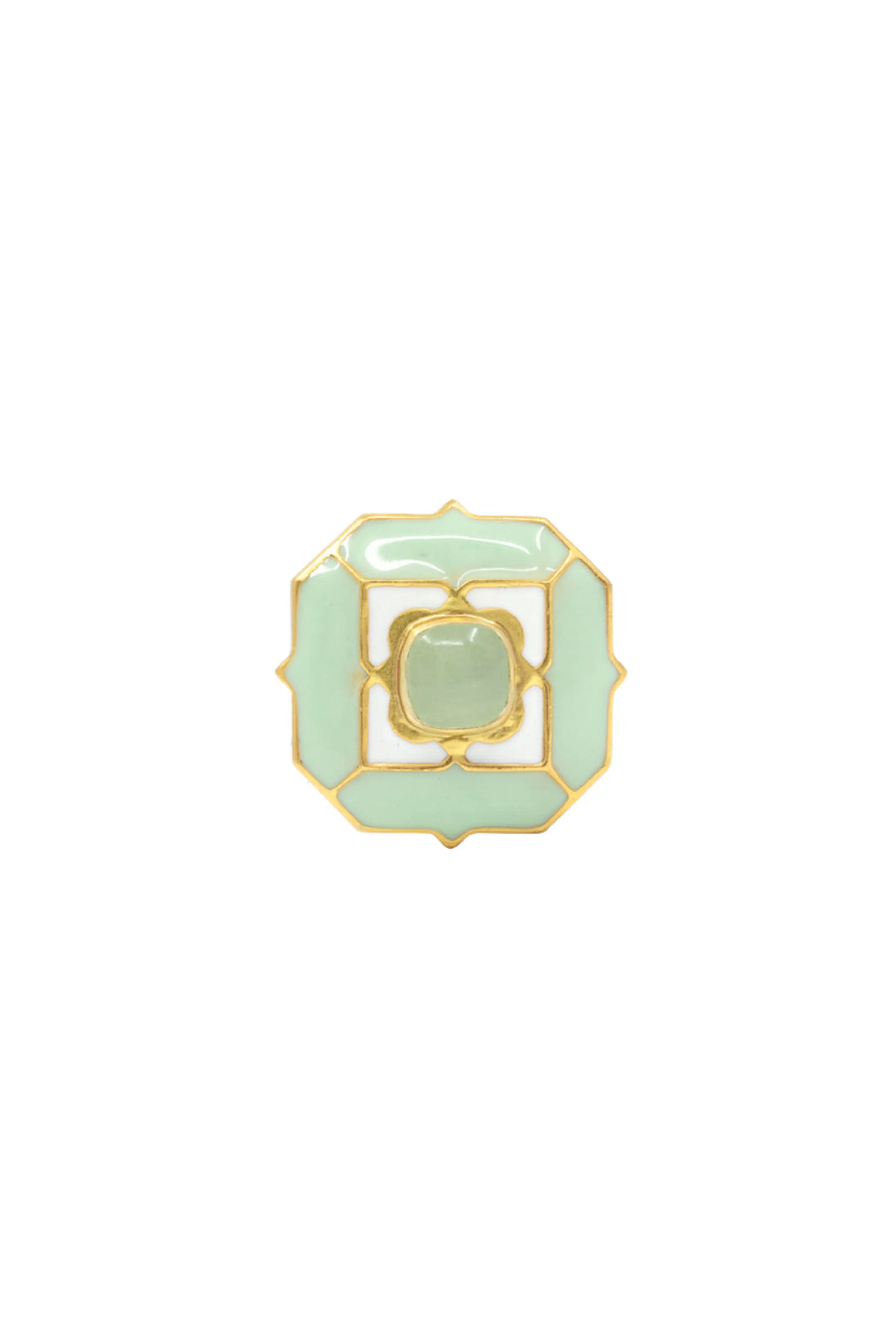 Foggy Green Tranquil Sherwani Buttons