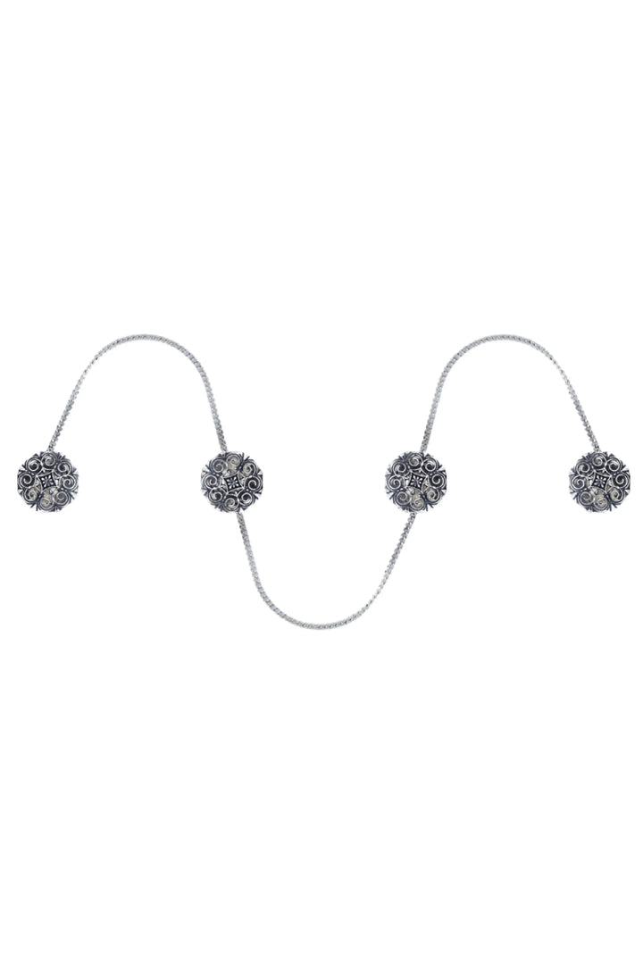 Silver Thar Kachri Kurta Buttons