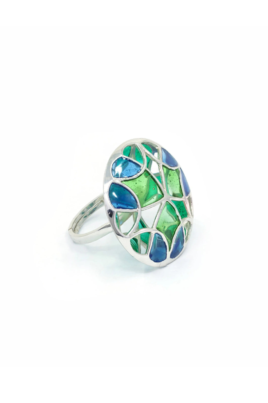 Psychedelic rings - Green